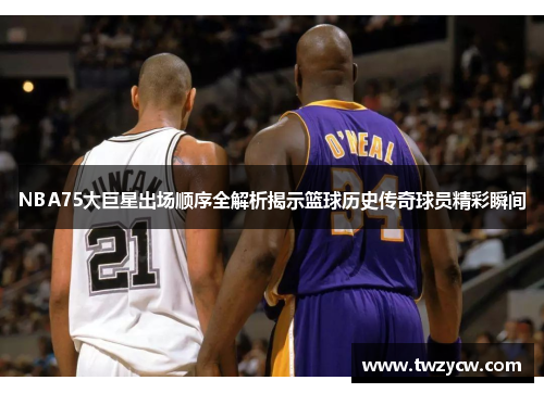 NBA75大巨星出场顺序全解析揭示篮球历史传奇球员精彩瞬间